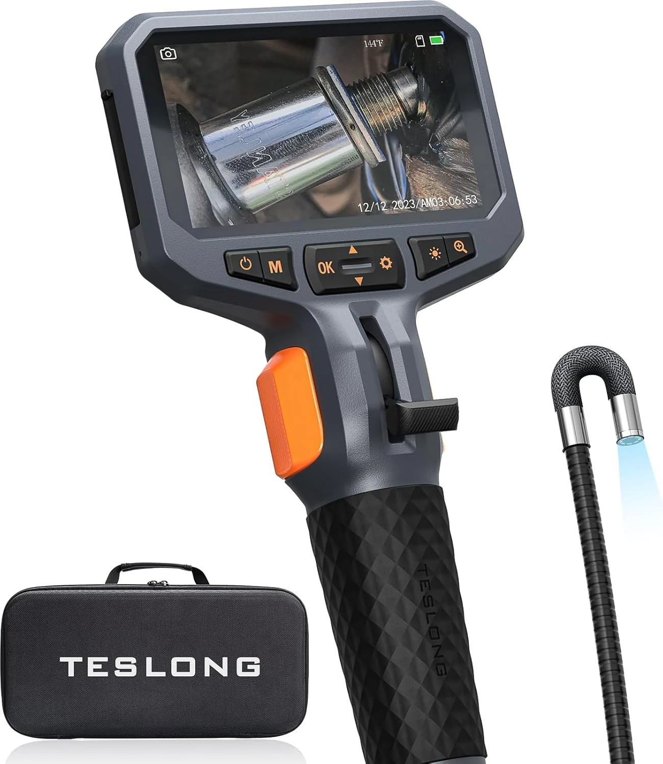 Teslong TD450S 8,5 mm 210° Artikülasyonlu Endoskop Kamera – 1,5 m Tek Lens