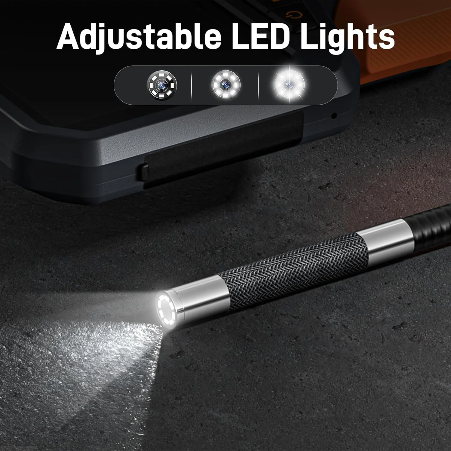 Teslong TD450S 8,5 mm 210° Artikülasyonlu Endoskop Kamera – 1,5 m Tek Lens