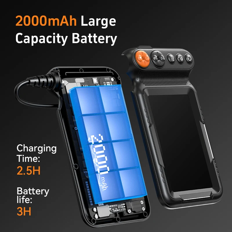 Inskam G50 2000 mAh batarya ve Type-C şarj özelliği