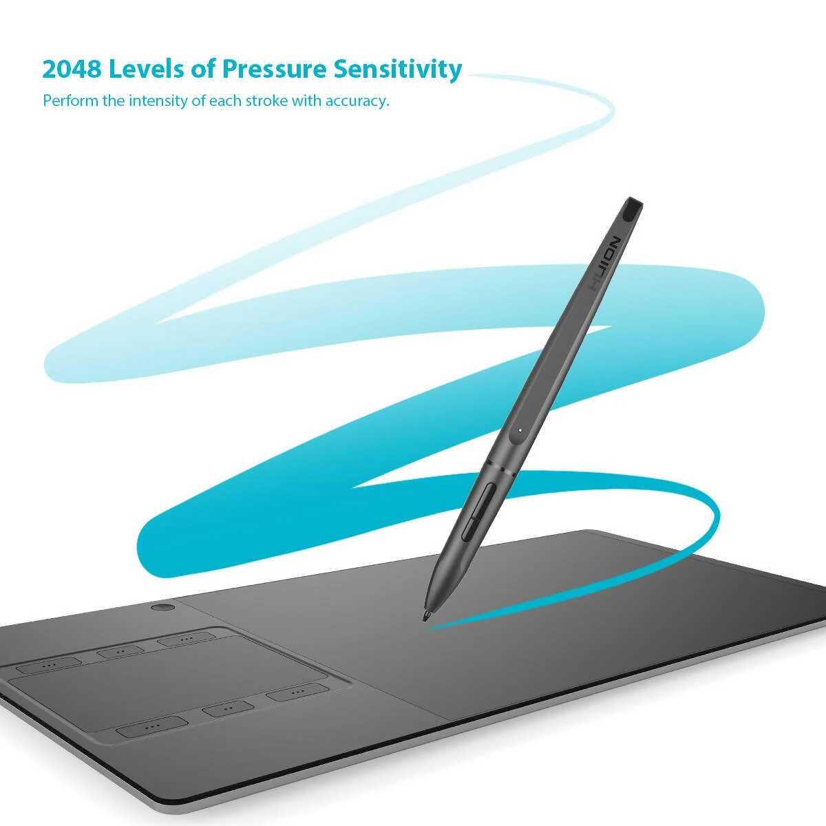 Huion Inspiroy G10T Kablosuz Grafik Çizim Tableti görsel 9