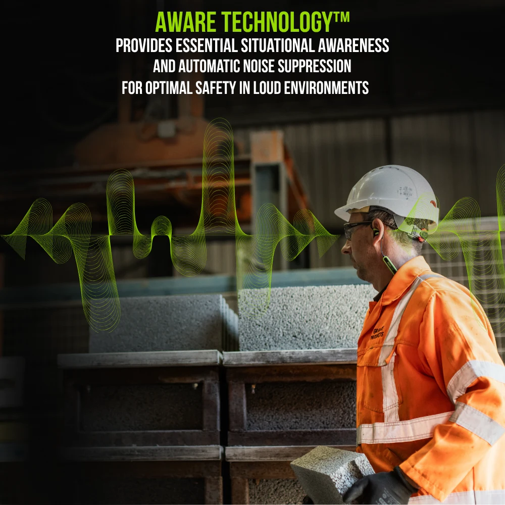 ISOtunes PRO Aware 2.0 Bluetooth İş Güvenliği Kulaklığı görsel 3
