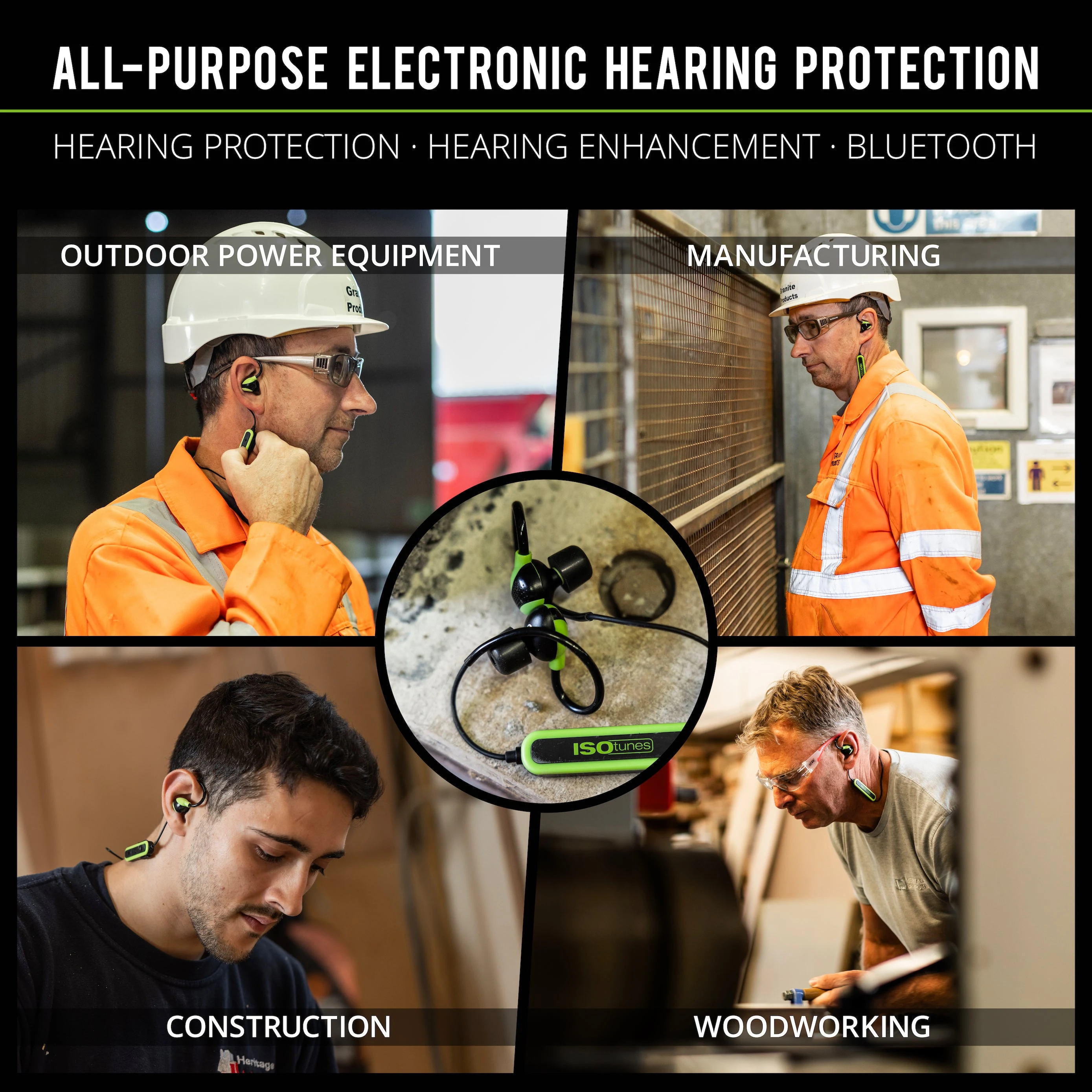 ISOtunes PRO Aware 2.0 Bluetooth İş Güvenliği Kulaklığı görsel 10